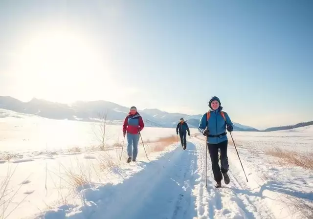 Les meilleures destinations en hiver pour une randonnée mémorable